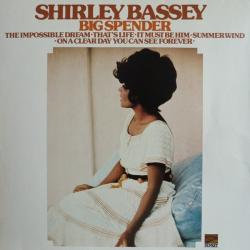 SHIRLEY BASSEY BIG SPENDER Виниловая пластинка 