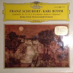 SCHUBERT Symphonien Nr. 5 & Nr. 8 (Unvollendete · Inachevée · Unfinished) Виниловая пластинка 