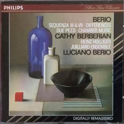 BERIO Sequenza III & VII - Differences - Due Pezzi - Chamber Music Фирменный CD 