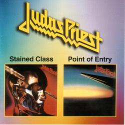 JUDAS PRIEST Stained Class / Point Of Entry Фирменный CD 