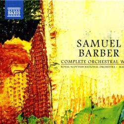 SAMUEL BARBER Complete Orchestral Works CD-Box 