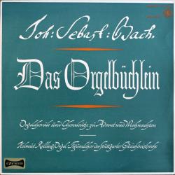 BACH Das Orgelbüchlein - Orgelchoräle Und Choralsätze Zu Advent Und Weihnachten Виниловая пластинка 