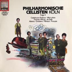 PHILHARMONISCHE CELLISTEN KOLN FOLGE 4 Виниловая пластинка 