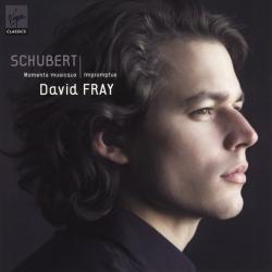 Schubert - David Fray Moments Musicaux / Impromptus Фирменный CD 