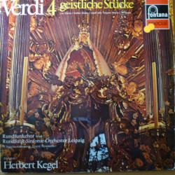 VERDI 4 Geistliche Stücke (Quattro Pezzi Sacri) Виниловая пластинка 