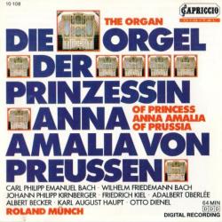 Roland Münch Die Orgel Der Anna Amalia Von Preußen Фирменный CD 