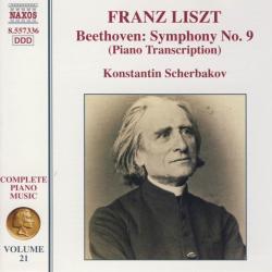 LISZT Beethoven: Symphony No. 9 (Piano Transcription) Фирменный CD 