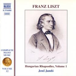 LISZT Complete Piano Music • Volume 12: Hungarian Rhapsodies, Volume 1 Фирменный CD 