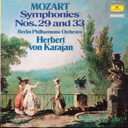 MOZART Symphonies Nos. 29 And 33 Виниловая пластинка 