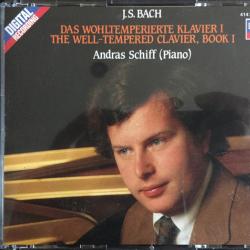 BACH The Well-Tempered Clavier, Book I Фирменный CD 