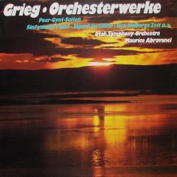 GRIEG MAURICE ABRAVANEL Orchesterwerke (Peer-Gynt-Suiten • Sinfonische Tanze • Sigurd Jorsaffar • Aus Holbergs Zeit U.a.) Виниловая пластинка GRIEG MAURICE ABRAVANEL Orchesterwerke (Peer-Gynt-Suiten • Sinfonische Tanze • Sigurd Jorsaffar • Aus Holbergs Zeit U.a.) Виниловая пластинка