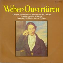 WEBER OUVERTUREN Виниловая пластинка 
