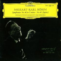MOZART   KARL BOHM Symphonies No. 40 In G Minor · No. 41 (Jupiter) Виниловая пластинка 