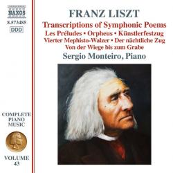 LISZT Transcriptions Of Symphonic Poems Фирменный CD 