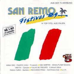 VARIOUS San Remo Festival '89 Фирменный CD 