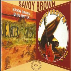 SAVOY BROWN Blue Matter / Raw Live'n'Blue Vol.1 Фирменный CD 