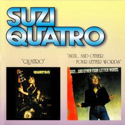 SUZI QUATRO Quatro / Suzi... And Other Four Letter Words Фирменный CD 