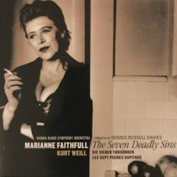 MARIANNE FAITHFULL The Seven Deadly Sins Фирменный CD 