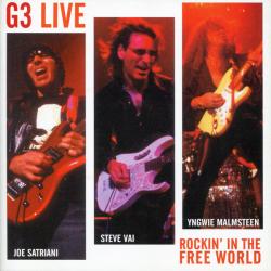 G3, Joe Satriani, Steve Vai, Yngwie Malmsteen G3 Live: Rockin' In The Free World Фирменный CD 