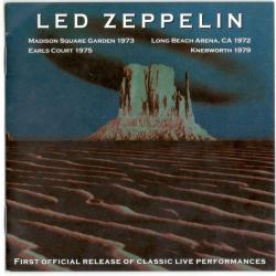 LED ZEPPELIN Madison Square Garden (1973); Earls Court (1975); Long Beach Arena, L.A. (1972); Knebworth (1979) Фирменный CD 