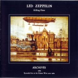 LED ZEPPELIN Killing Floor. Archives 1969. Recorded Live At The Fillmore West, 9.01.1969 Фирменный CD 