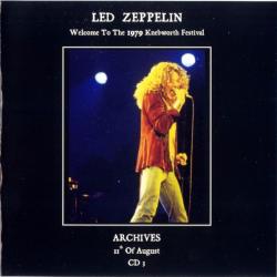 LED ZEPPELIN Welcome To The 1979 Knebworth Festival. Archives 11th Of August 1979. CD 3 Фирменный CD 