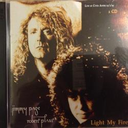 JIMMY PAGE & ROBERT PLANT LIGHT MY FIRE Фирменный CD 