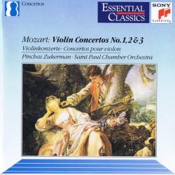 MOZART Violin Concertos No.1, 2 & 3 Фирменный CD 
