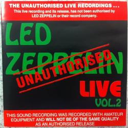 LED ZEPPELIN Live Vol. 2 Фирменный CD 
