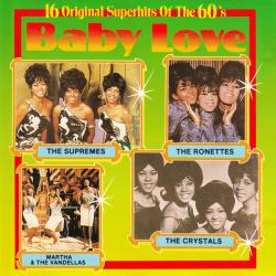 VARIOUS Baby Love (16 Original Superhits Of The 60's) Фирменный CD 