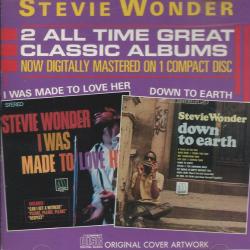 STEVIE WONDER I Was Made To Love Her / Down To Earth Фирменный CD 