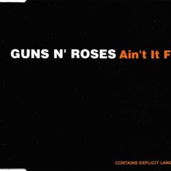 GUNS N’ ROSES Ain't It Fun Фирменный CD 