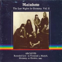 RAINBOW THE LAST NIGHTS IN GERMANY VOL. 2 Фирменный CD 