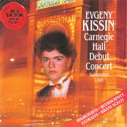 EVGENY KISSIN Carnegie Hall Debut Concert - Highlights Фирменный CD 