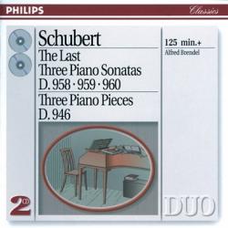 Schubert, Alfred Brendel The Last Three Piano Sonatas D. 958, 959, 960 • Three Piano Pieces D. 946 Фирменный CD 