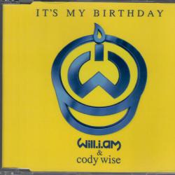 will.i.am & Cody Wise It's My Birthday Фирменный CD 