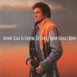 JOHNNY CASH Johnny Cash Is Coming To Town / Boom Chicka Boom Фирменный CD 
