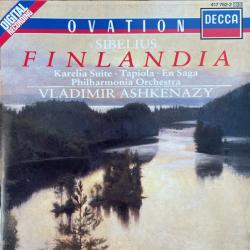Sibelius, Vladimir Ashkenazy Finlandia • Karelia Suite • Tapiola • En Saga Фирменный CD 
