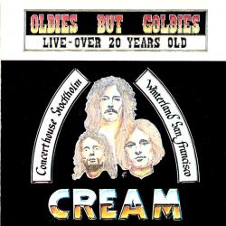 CREAM Concerthouse Stockholm Winterland San Francisco Фирменный CD 
