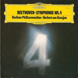 BEETHOVEN   HERBERT VON KARAJAN Symphonie Nr. 4 Виниловая пластинка 