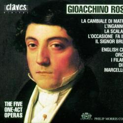 ROSSINI The Five One-Act Operas: La Cambiale Di Matrimonio / L'Inganno Felice / La Scala Di Seta / L'Occasione Fa Il Ladro / Il Signor Bruschino Фирменный CD 
