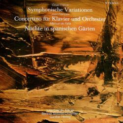 FRANCK FRANCAIX DE FALLA Symphonische Variationen / Concertino For Piano And Orchestra / Nächte In Spanischen Gärten Виниловая пластинка FRANCK FRANCAIX DE FALLA Symphonische Variationen / Concertino For Piano And Orchestra / Nächte In Spanischen Gärten Виниловая пластинка