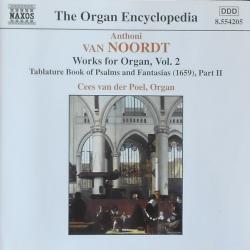 Anthoni van Noordt, Cees Van Der Poel Works For Organ, Vol. 2 - Tablature Book Of Psalms And Fantasias (1659), Part II Фирменный CD Anthoni van Noordt, Cees Van Der Poel Works For Organ, Vol. 2 - Tablature Book Of Psalms And Fantasias (1659), Part II Фирменный CD